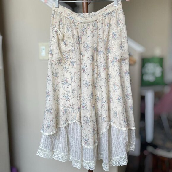 1970s vintage Gunne Sax two piece dress - Picture 10 of 15